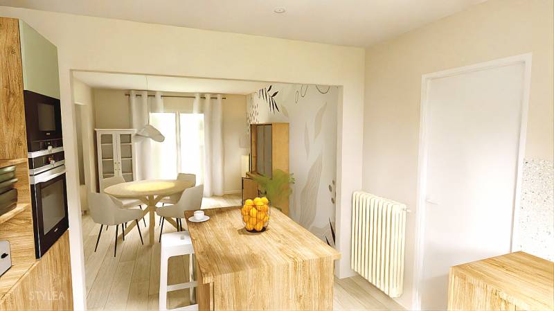 comment créer un ilot dans ma cuisine à Andernos sur le bassin d'Arcachon